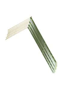 10/20pcs Ribbon Wands With Triple Lace Ribbon And Gold Bell Party Wand Party Favors Streamers Ribbon Sticks Magic Fairy Wands For Wedding Decors(Green)