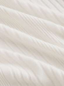 Girlism 少女连衣裙象牙色喇叭袖迷你连衣裙、节日连衣裙、白色外出连衣裙、新年连衣裙、冬季连衣裙、新年连衣裙 - 白色 - 查看 4