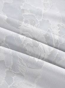 EMERY ROSE Áo thun nữ cổ tròn tay ngắn in hình cún con nghệ thuật, thích hợp mặc ngoài trời - Nhiều màu - Xem 4
