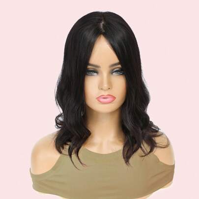 9AM Hair 14" Hair Toppers For Women Real Human Hair Toppers For Women With Thinning Hair 8x8inch Large Base Real Human Hair Topper For Daily Wear & St