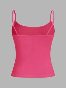 SHEIN EZwear 3 件套女士休闲吊带背心性感百搭修身背心，适合夏季 - 彩色 - 查看 8