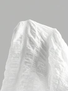 SHEIN MOD Casual Vacation Style 3-Tier Ruffle Skirt, Spring Inspired Women's Skirt, Suitable For Summer Vacation Chic Dress