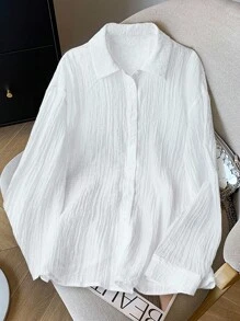 GlowEve Women's Casual Backless Hollow Out Sun Protection Shirt Fall Cloth For Women