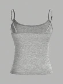 SHEIN EZwear 3pcs/Set Women's Casual Sexy Tight Fitting Camisole Tops, Suitable For Summer