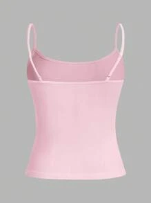 SHEIN EZwear 3 件套女士休闲吊带背心性感百搭修身背心，适合夏季 - 彩色 - 查看 5