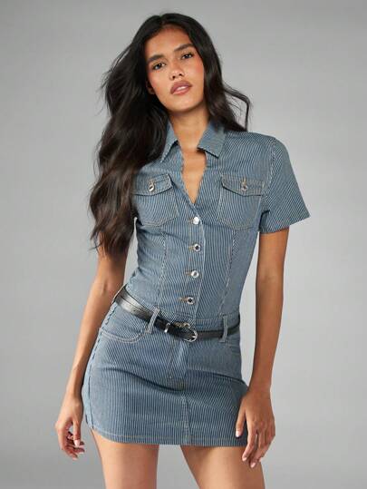 andmary ♥︎ Demi layered minidress 09 DENIM LAYERED MINI DRESS | T.W.I.N. (That's What I Need)