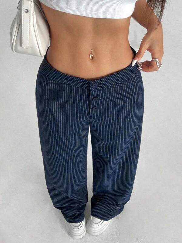 TRNVIE Women's High-End Slimming Casual Versatile Wide Leg Pants Fall Cloth For Women