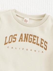 Cozy Pixies White And Brown Baby Boys Outerwear Set With Round Neck And Regular Sleeves Baby Boy Winter Outfit Baby Casual Set Fall