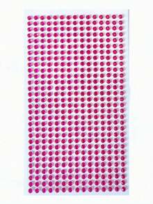 SHEIN 1 件套水钻什锦贴纸套装，闪亮 DIY 工艺贴纸，适用于剪贴簿、日记本、拼贴画、卡片制作、手机壳装饰、笔记本电脑、水瓶、规划师、礼品包装 - 用于美学项目的自粘宝石 - 白色 - 查看 14