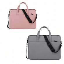 1 件新款时尚轻便内袋手提包 14/13 英寸笔记本电脑包单肩斜挎包礼物 - 彩色 - 查看 12