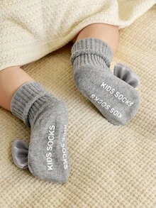 Cozy Pixies 2 pary dziewczęcych, ślicznych, krótkich skarpetek termicznych z kokardką, odpowiednich do codziennego noszenia - Wielokolorowe - Zobacz 11