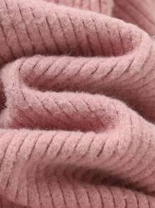 Cozy Pixies Newborn Baby Elastic Waist Ribbed Leggings Chic For Autumn/Winter Fall - Multicolor - View 9