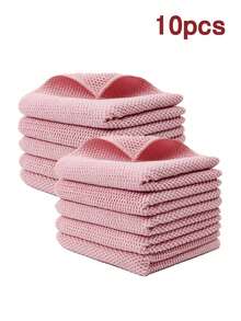 5/10/15/20片装厨房多功能清洁布家用清洁布吸水擦车巾厨房清洁布洗碗布