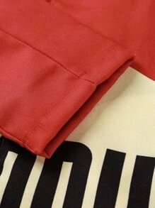 Manfinity EMRG 男士长袖街头风撞色夹克，秋季款 - 彩色 - 查看 7