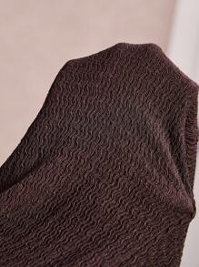 SHEIN LUNE Conjunto de 2 piezas de talla grande para mujer con top sin mangas y pantalones de pierna ancha con estampado de paisley, versátil y casual