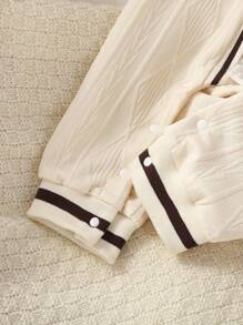 SHEIN 新生男宝宝秋季新款绅士风二合一连体衣 男宝宝连体衣 男宝宝服装 新生男宝宝套装 男宝宝连体衣 婴儿男宝宝服装 母子装 男宝宝POLO衫连体衣 新生儿服装 男宝宝男女通用 1-18个月婴儿连体衣 新生男宝宝服装 男宝宝套装 母子装 母女装 女宝宝/男宝宝连体衣 婴儿连体衣 新生儿服装 婴儿连体衣 新生儿男女通用服装 秋冬