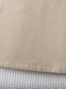 Sparklyn Vestido de tirantes minimalista y versátil para niñas, adecuado para otoño e invierno - Albaricoque - Ver 7