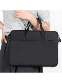 1 件新款时尚轻便内袋手提包 14/13 英寸笔记本电脑包单肩斜挎包礼物 - 彩色 - 查看 5