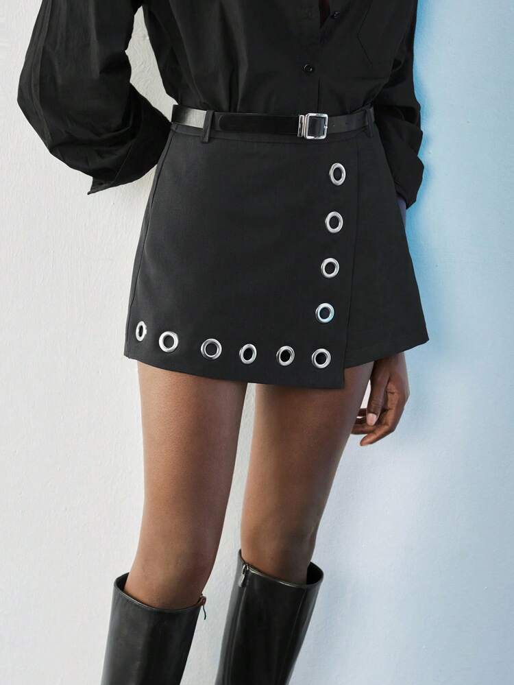 SHEIN Maija MAIJA Beach Boho Smocked Waist Tropical Print Maxi Skirt