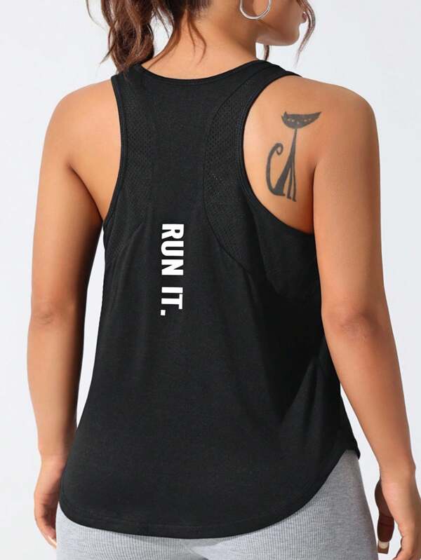 Rhythm Era Casual Loose Fashion Versatile Daily Sleeveless Women Plus Size Sports Tees Athletic Tank Top Women Workout Tank
