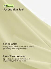 OutZeal 女士运动上衣 黄色纯色夏季春季健身瑜伽休闲吸汗收腹速干柔软圆领紧身T恤 - 黃色 - 查看 4