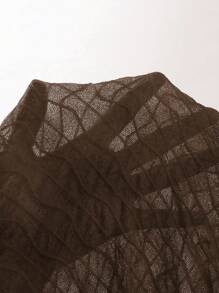 SHEIN ICON Seam Detail Backless Bandana Summer Crop Top