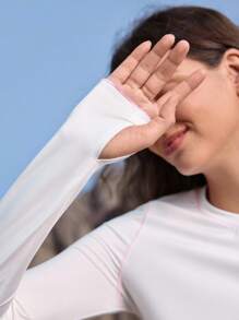 In My Nature Fashionable Casual Versatile Women Outdoor Long Sleeve Tees - Multicolor - View 5