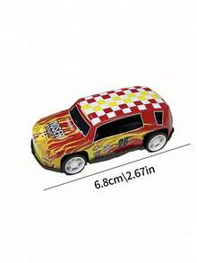 Zazumi 20/30Pcs Pull-Out Car Toys, Christmas Gifts And Storage Boxes (In Random Styles And Colors), Room Decoration Color Blocks Collection, Boys' Toys, Children's Toys, Christmas Gifts
