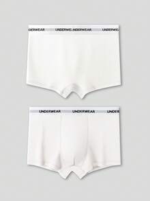 5pcs/Pack Lightweight, Comfortable, Fashionable Boxer Briefs For Teenage Boys Teen Underwear Underwear Boys Underwear Boys Briefs Boys Underwear Pack