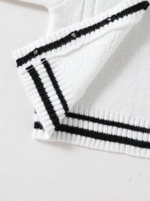 Souflis Souflis 秋冬款男童休闲撞色边开衫