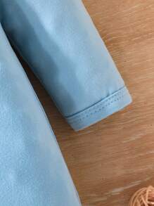 SHEIN Vintaside Kids Bộ áo liền quần họa tiết hoạt hình bé trai 2 chiếc - Nhiều màu - Xem 8