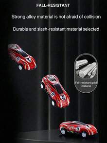 Zazumi 20/30Pcs Pull-Out Car Toys, Christmas Gifts And Storage Boxes (In Random Styles And Colors), Room Decoration Color Blocks Collection, Boys' Toys, Children's Toys, Christmas Gifts