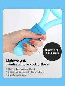 Zazumi 4PCS/Set 15.75*9.45in Large Bright Badminton And Racquetting Sports Toys, Suitable For Outdoor Family Entertainment, Creative Birthday Gifts For Boys And Girls, Seasonal Leisure & Entertainment Equipment, Activity Toys (Multi Color Selection, Random Accessories)