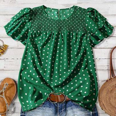 Women's Polka Dot R…