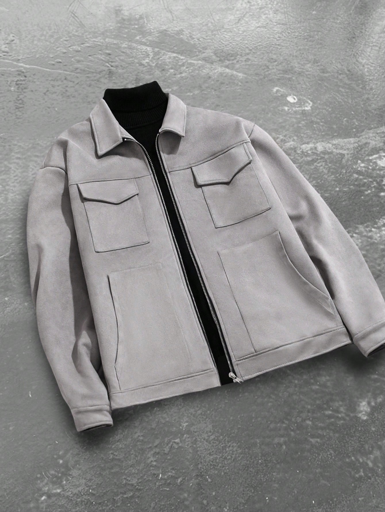 Casual loose fit jacket
