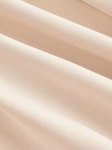 SHEIN MOD Plus Size Women Solid Color Sleeveless Elegant Casual Dress (With Belt) Cream Dress,Wedding Guest Dress Women