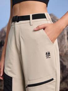 In My Nature Damen Wanderhosen, Outdoor Hosen, Wanderhosen, leichte Wanderhose, locker sitzende Fallschirmhose, Wanderhosen, Outdoor Cargohosen, Outdoor Wanderhosen, Herbst Winter, Winterhosen, Cargohosen, warme Hosen, warme Hosen, Khakihosen, Freizeithosen, Alltagshosen, dicke Thermohosen - Beige - Übersicht 5