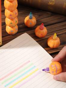 1 Stück süße fluoreszierende Stifte, geeignet für Schule und Büro fluoreszierende Marker und Kinder Graffiti Rückkehr zur Schule - Verschiedenfarbig - Übersicht 8