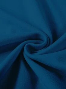 Manfinity Homme Men's Casual Colorblock Striped Round Neck Short Sleeve T-Shirt, Summer - Multicolor - View 3