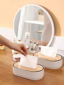 Hộp đựng khăn giấy hình bầu dục kiểu Bắc Âu, hộp đựng khăn giấy để bàn sáng tạo, hộp đựng khăn giấy trang trí. - Nhiều màu - Xem 20