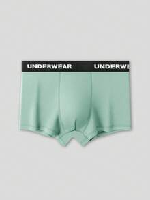 5 件/包青少年男孩时尚、舒适、轻便运动型“Easyfave”青少年男孩平角内裤 - 彩色 - 查看 4