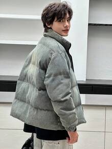 DAZY 青少年男童秋季棉服外套 - 藍色 - 查看 8