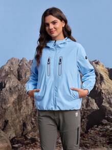 In My Nature Chaquetas de mujer Chaqueta versátil de unicolor para exteriores, Chaquetas de mujer, Chaqueta de senderismo para mujer, Chaqueta para exteriores para mujer, Chaqueta protectora contra el sol para mujer, Chaquetas cortavientos para exteriores, Chaqueta casual para exteriores, Chaquetas azul bebé, Chaqueta de senderismo azul brillante, Chaqueta casual de mujer, Chaqueta de running para mujer, Chaqueta protectora solar, Chaqueta de activewear, Abrigos de otoño e invierno, Chaquetas cálidas, Chaquetas de senderismo para exteriores, Chaquetas transpirables, Chaquetas versátiles, Chaquetas MANTENER CALIENTE, Chaquetas de caparazón blando, Chaqueta deportiva de mujer, Chaqueta impermeable, Chaquetas repelentes al agua, Chaqueta cálida, Ropa de calle, Chaquetas de moda, Chaqueta ligera azul claro de running para mujer Chaqueta cortavientos de mujer Chaqueta cortavientos de running de mujer - Celeste - Ver 6