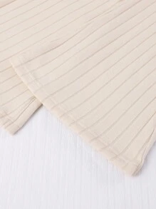 Sparklyn Tween Girl Contrast Trim Bell Sleeve T-Shirt And Flared Pants Set Fall Winter