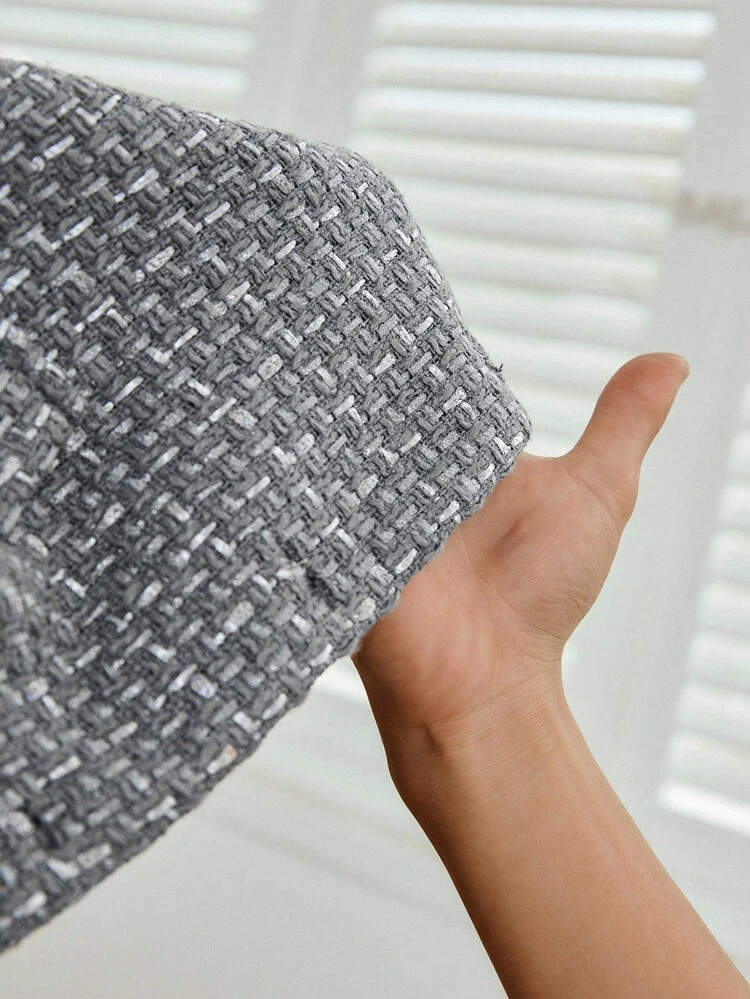 Women's Casual Commuter Regular Cropped Jacket Tweed Jacket Women Grey Jacket Tweed Blazer Jacket Fall Clothes For Women Winter Coat Winter Jacket Women Coat For Women Fall Women Clothes Office Outfits For Women Teacher Outfits For Women