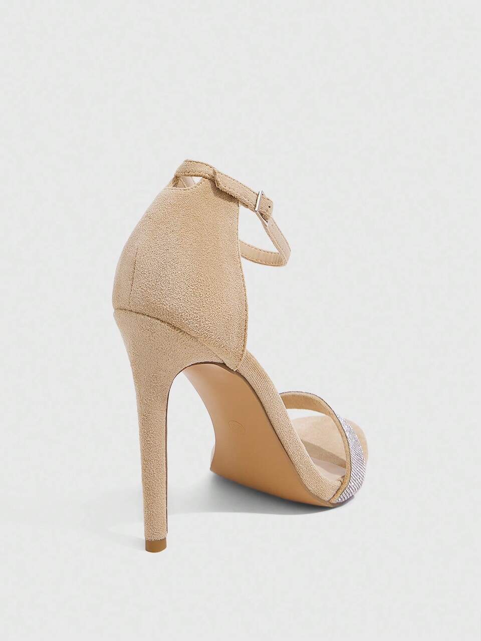 CUCCOO SZL Women's Fashionable Elegant High Heel Sandals With Rhinestone Decoration