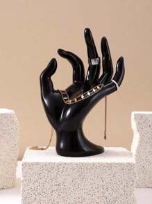 SHEIN 手工制作的艺术造型桌面收纳架，适合展示戒指、手镯、手表等物品