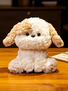 POKOJA LAND 1pc Plush Soft Stuffed Animal Doll Cute Puppy Dog Toy Figure Decor Gift For Women Girls Birthday Christmas Valentine Home Room Decorations Kawaii Pet Lover Present Party Favors Cartoon Animal Stuffed Toy - Multicolor - View 3