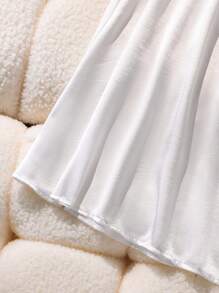 Tween Girl Elegant Solid Color Skirt, Summer