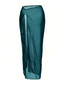 Swim Oasis 1 bộ đồ bơi một mảnh trang trí hình sao biển thanh lịch và lãng mạn, bộ đồ sang trọng - Màu xanh ngọc - Xem 6